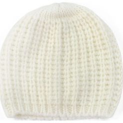 Czapki damskie: Art of Polo Czapka damska Elegancka angora ecru