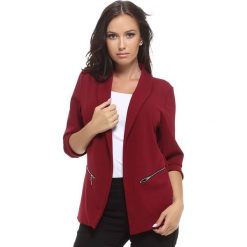 Blezer "Chloe" w kolorze bordowym. Czerwone bolerka i narzutki damskie Manoukian, m. W wyprzedaży za 109,95 zł.