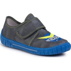 Kapcie SUPERFIT - 6-00270-20 S Grau. Zielone sandały chłopięce Superfit, z tworzywa sztucznego, bez zapięcia. Za 149,00 zł.