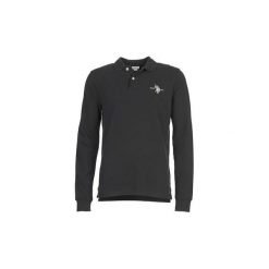 Koszulki polo z długim rękawem U.S Polo Assn. USA COLLAR. Czarne koszulki męskie U.S. Polo Assn., s, bez wzorów, z długim rękawem. W wyprzedaży za 265,30 zł.