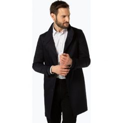 Drykorn - Płaszcz męski – Onnex, niebieski. Niebieskie płaszcze męskie DRYKORN, m, bez wzorów, z bawełny, eleganckie, bez kaptura. Za 899,95 zł.