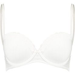Biustonosze bardotka: Schiesser SABRINA UNDERWIRE Biustonosz balkonetka white