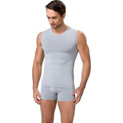 Koszulki sportowe męskie: Gwinner Koszulka męska Perfect Fit Men Sleevless LIGHTline szara r. XXL