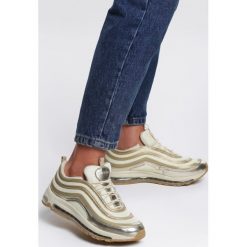Złote Sneakersy Here We Go. Żółte sneakersy damskie Renee. Za 99,99 zł.
