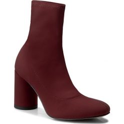 Buty zimowe damskie: Botki L37 – Lighting Queen LS19 Bordowy