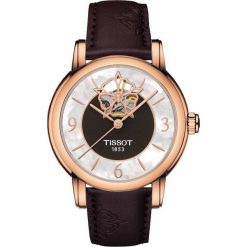 RABAT ZEGAREK TISSOT T- LADY T050.207.37.117.04. Brązowe zegarki damskie TISSOT, ze stali. W wyprzedaży za 2723,60 zł.