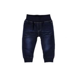 Name it Boys Spodnie Jeans Rur dark blue denim. Niebieskie spodnie niemowlęce Name it, z bawełny. Za 79,00 zł.
