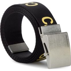 Pasek Męski CALVIN KLEIN JEANS - J 4Cm Military Belt K50K504685 016. Czarne paski męskie Calvin Klein Jeans, w paski, z jeansu. Za 179,00 zł.