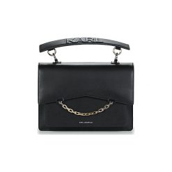 Torebki do ręki Karl Lagerfeld KARL SEVEN TOP HANDLE. Czarne topy damskie KARL LAGERFELD, bez wzorów, bez kołnierzyka. Za 1739,00 zł.