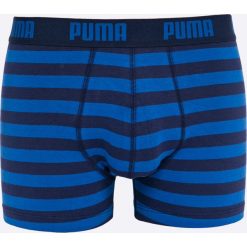 Puma - Bokserki (2-pack). Niebieskie bokserki męskie marki Puma, z bawełny. W wyprzedaży za 49,90 zł.