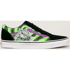 Vans - Tenisówki x Nightmare Before Christmas. Czarne trampki męskie Vans, ze skóry, na sznurówki. W wyprzedaży za 319,90 zł.