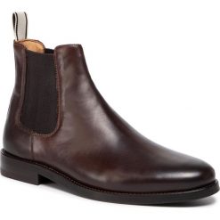 Sztyblety GANT - Max 19651892 Dark Brown G46. Pomarańczowe sztyblety męskie GANT, ze skóry, bez zapięcia. Za 739,00 zł.