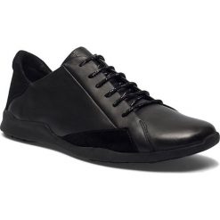 Skórzane sneakersy "Jasmins" w kolorze czarnym. Czarne trampki i tenisówki damskie TBS. W wyprzedaży za 149,95 zł.