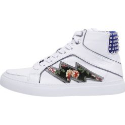 Trampki damskie slip on: Zadig & Voltaire FLO Tenisówki i Trampki wysokie blanc blan