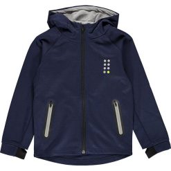 Bluza "Sebastian 607" w kolorze granatowym. Niebieskie bluzy chłopięce rozpinane LEGO Wear, z aplikacjami. W wyprzedaży za 142,95 zł.