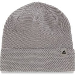 Czapka adidas - Beanie DJ1218 Mgsogr/Mgsogr/Black. Szare czapki damskie marki Adidas, bez wzorów, z materiału. Za 99,95 zł.