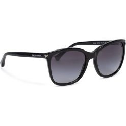 Okulary przeciwsłoneczne EMPORIO ARMANI - 0EA4060 50178G Black. Czarne okulary przeciwsłoneczne męskie Emporio Armani, z tworzywa sztucznego. W wyprzedaży za 379,00 zł.