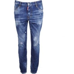 Dsquared Jeansy "Skater". Czerwone jeansy męskie Dsquared2, bez wzorów. Za 1199,00 zł.