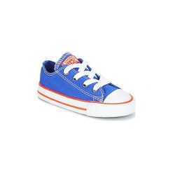 Buty Dziecko Converse Chuck Taylor All Star Ox Seasonal Color. Niebieskie trampki dziewczęce Converse, bez wzorów, bez zapięcia. Za 125,30 zł.