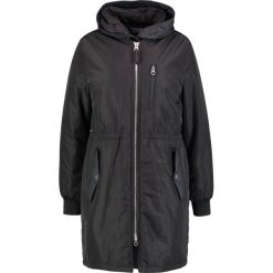 Parki damskie: Marc O’Polo DENIM DETACHABLE HOOD Parka black