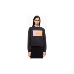 Bluzy Calvin Klein Jeans K20K200572 DUO PATCH LOGO. Czarne bluzy damskie Calvin Klein Jeans, s, bez wzorów, z jeansu, bez rękawów, bez kaptura. Za 313,94 zł.