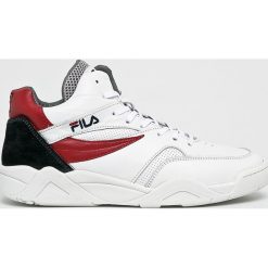 Fila - Buty Pine Cb mid. Białe sneakersy męskie Fila, z okrągłym noskiem, na sznurówki. W wyprzedaży za 449,90 zł.