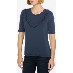 Vero Moda Aria Koszulka Niebieski. Niebieskie bluzki damskie Vero Moda, s, bez wzorów, z poliesteru, bez kołnierzyka, z krótkim rękawem. Za 135,95 zł.