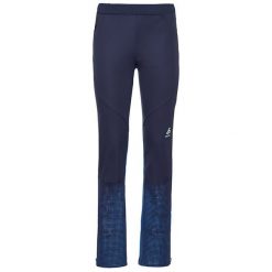 Odlo Spodnie tech. Odlo Pants STRYN PRINT - 622161 - 622161/20345/S. Niebieskie spodnie sportowe damskie marki Odlo, s. Za 255,67 zł.