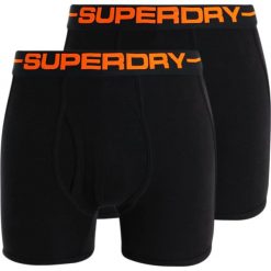 Bokserki męskie: Superdry SPORT BOXER 2 PACK Panty black/orange