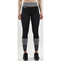 Spodnie CRAFT Core Block Tight. Czarne bryczesy damskie Astratex, ze skóry. Za 171,99 zł.