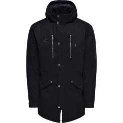 ONLY&SONS Kurtka ONSKLAUS PARKA WINTER JACKET NOOS Black (rozmiar XL). Czarne płaszcze męskie Only&Sons, xl, bez wzorów, bez kaptura. W wyprzedaży za 227,00 zł.