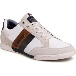 Sneakersy S.OLIVER - 5-13619-24 White 100. Białe sneakersy męskie S.Oliver, na co dzień, bez wzorów, ze skóry, bez zapięcia. Za 299,00 zł.