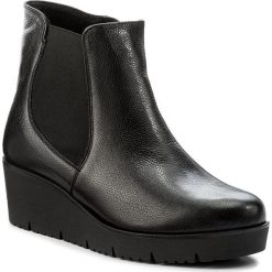 Botki SERGIO BARDI - Acerno FW127274317CS 101. Czarne botki damskie skórzane marki Sergio Bardi. W wyprzedaży za 219,00 zł.