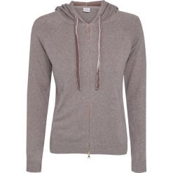 Bluza DEHA HARMONIC Brązowy. Brązowe bluzy damskie marki Deha, bez wzorów, z kaszmiru, bez rękawów, z kapturem. W wyprzedaży za 664,00 zł.