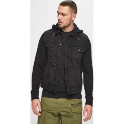 Only & Sons - Kurtka. Czarne płaszcze męskie marki Only & Sons, s, bez wzorów, z bawełny, krótkie, z kapturem. Za 259,90 zł.