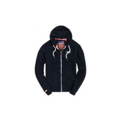Bluzy Superdry Orange Label Ziphood Navy. Niebieskie bluzy męskie Superdry, xl, bez wzorów, bez kołnierzyka, bez rękawów, bez kaptura. Za 359,03 zł.