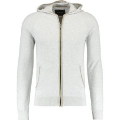 Swetry rozpinane męskie: BONOBO Jeans SKAREILLEH Kardigan mottled grey