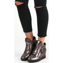 CATHERINE stylowe trampki sneakersy. Szare trampki i tenisówki damskie marki Merg. Za 64,88 zł.