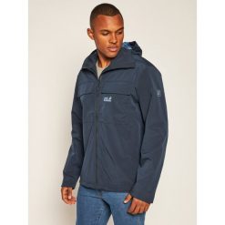 Kurtka przejściowa Jack Wolfskin Summer Storm 1305951. Niebieskie kurtki męskie Jack Wolfskin, m, bez wzorów, bez kaptura. W wyprzedaży za 339,00 zł.