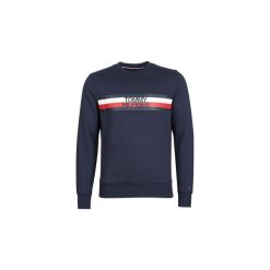 Bluzy Tommy Hilfiger TOMMYLOGO SWEATSHIRT. Niebieskie bluzy męskie TOMMY HILFIGER, xl, bez wzorów, bez kołnierzyka, bez rękawów, bez kaptura. Za 351,20 zł.