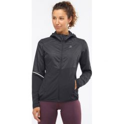 Salomon Agile Kurtka Czarny. Czarne kurtki damskie Salomon, na wiosnę, xs, bez wzorów, z elastanu, bez kaptura. Za 352,95 zł.