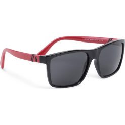 Okulary przeciwsłoneczne POLO RALPH LAUREN - 0PH4133 500187 Red/Black. Czerwone okulary przeciwsłoneczne męskie Polo Ralph Lauren, z tworzywa sztucznego. W wyprzedaży za 379,00 zł.