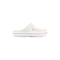 Sandały Dziecko Crocs Crocband Clog K 204537-1AS. Białe sandały chłopięce Crocs. Za 97,30 zł.