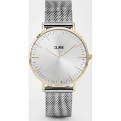 Zegarki damskie: Zegarek damski Mesh Gold Silver Cluse La Boheme CL18115