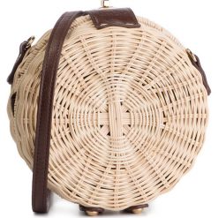 Torebka DEEZEE - EY18072068 Lt Beige. Brązowe listonoszki damskie DeeZee, z aplikacjami, ze skóry ekologicznej, zdobione, bez dodatków. Za 119,99 zł.