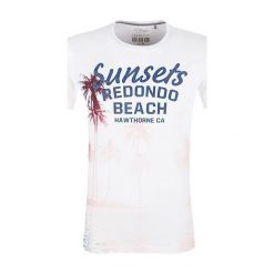 T-shirty męskie: S.Oliver T-Shirt Męski Xl Biały