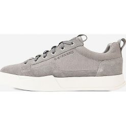 Sneakersy "Rackam Core" w kolorze jasnoszarym. Szare sneakersy męskie G-Star Shoes, na sznurówki. W wyprzedaży za 309,95 zł.