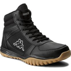 Kozaki KAPPA - Brasker Mid 242373 Black 1111 1. Czarne buty zimowe męskie Kappa, z materiału. W wyprzedaży za 129,00 zł.