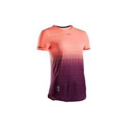Koszulka tenisowa Light 990 damska. Różowe t-shirty damskie ARTENGO, m, bez wzorów, z poliesteru, bez kołnierzyka, bez rękawów, bez kaptura, tenisowe. Za 59,99 zł.