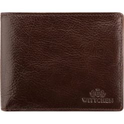 Portfel 21-1-040-L4. Pomarańczowe portfele męskie Wittchen, bez wzorów. Za 319,90 zł.